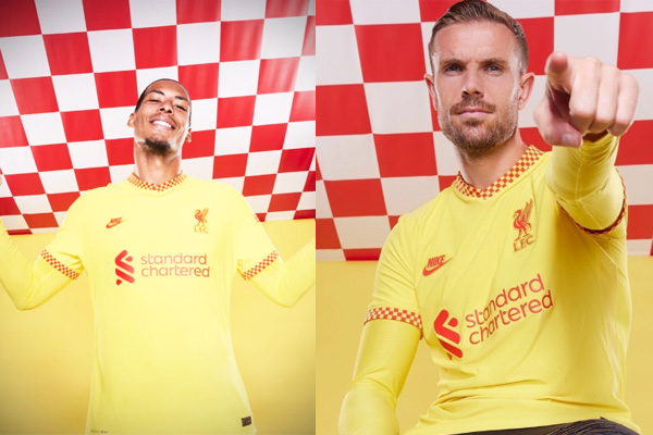 เห็นแล้วหิวเลย! แซวชุดแข่งที่3ลิเวอร์พูลนึกว่าร้านอาหารฟาสต์ฟู้ด