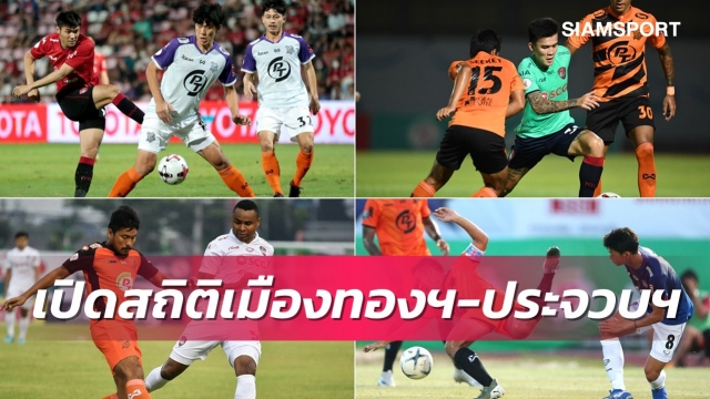 สถิติเก่าพีที ประจวบฯข่มเมืองทองฯก่อนดวลเกมเปิดซีซั่น