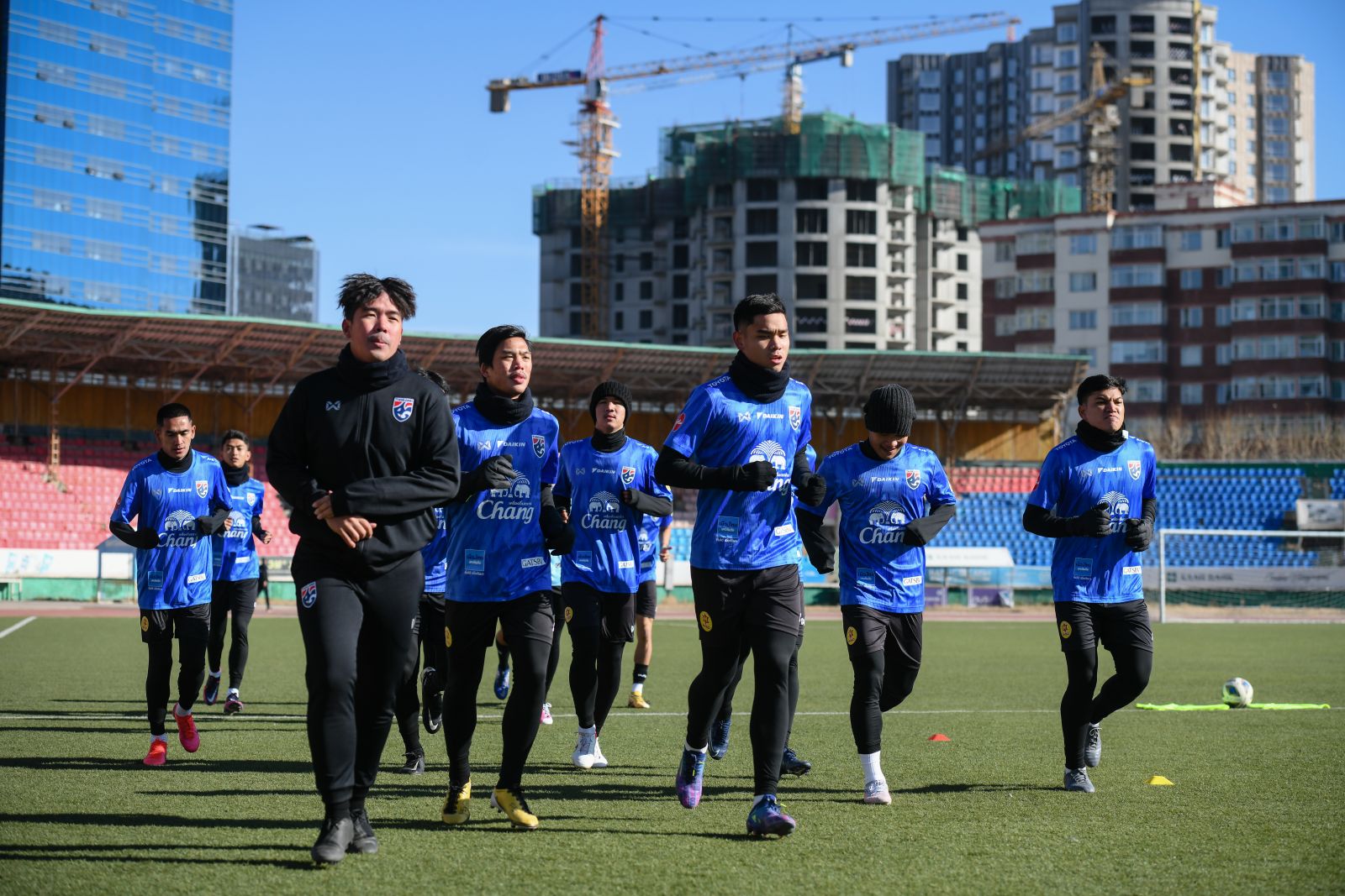 ช้างศึกยู23ซ้อมหนแรกหนาว1องศา-โค้ชโย่งหวังนักเตะฟื้นร่างกายเร็ว