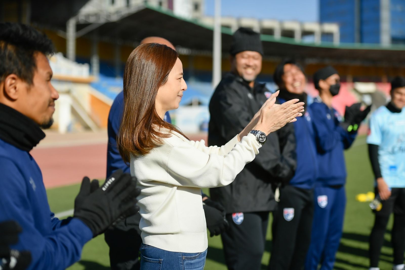 มาดามแป้งพอใจผลงานซ้อมแข้งยู-23ปีรับไม่ง่ายหากหวังแชมป์กลุ่ม