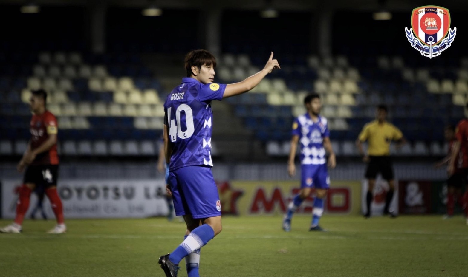 "โกชิ โอคุโบะ" พร้อมพาราชนาวีโต้คลื่นลูกใหญ่ 